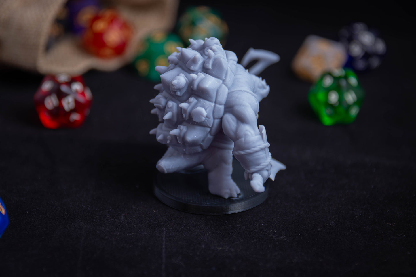 Tortle Warlord, 3D Printed Resin Miniature