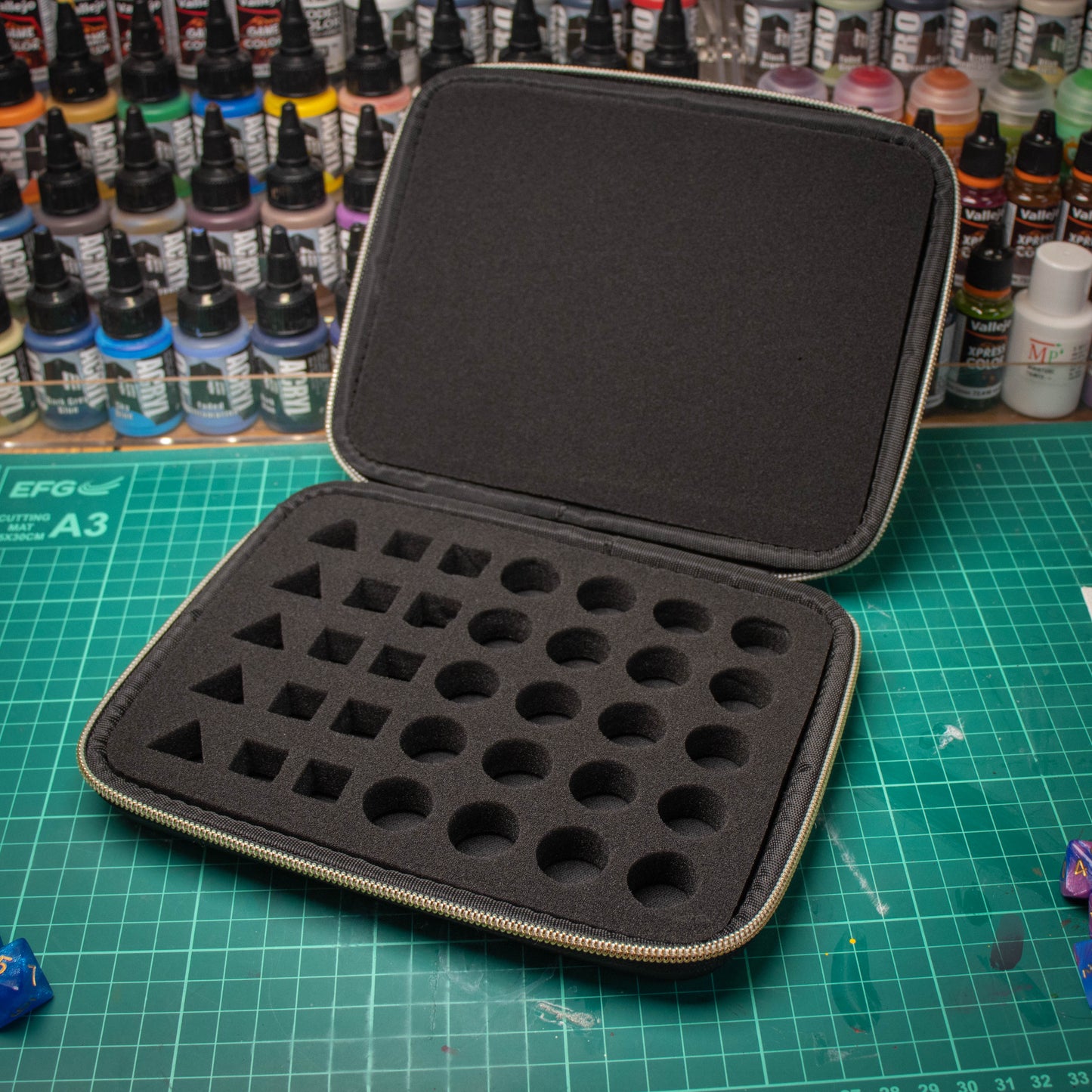 35 Dice Case, ideal for D&D Dice