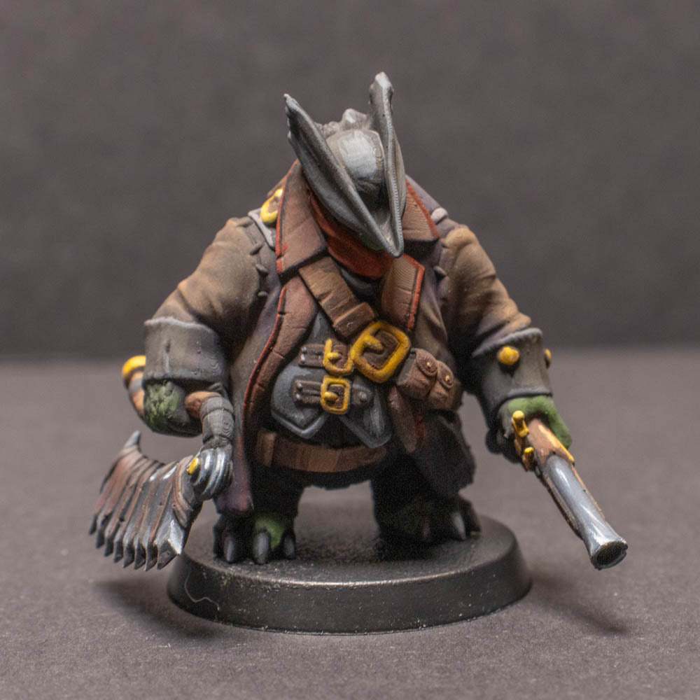 Tortle Blood Hunter, Painted Miniature