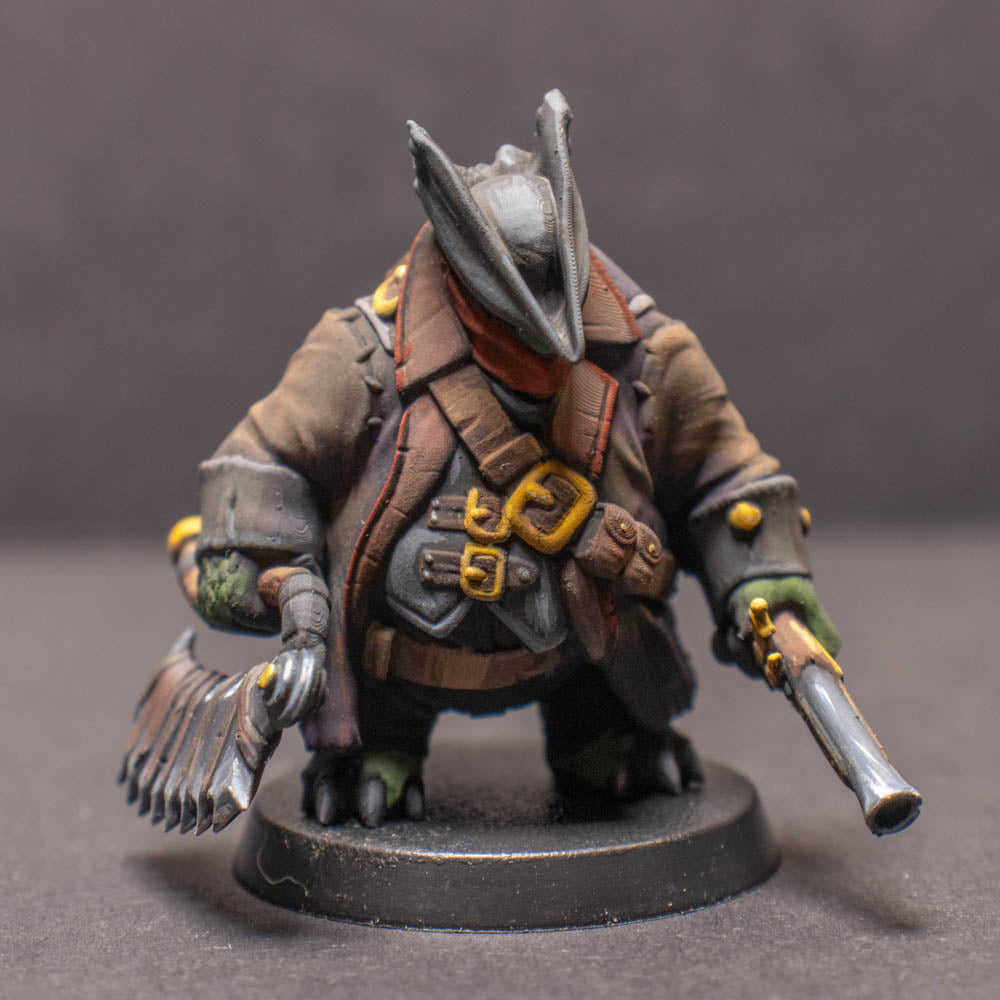 Tortle Blood Hunter, Painted Miniature