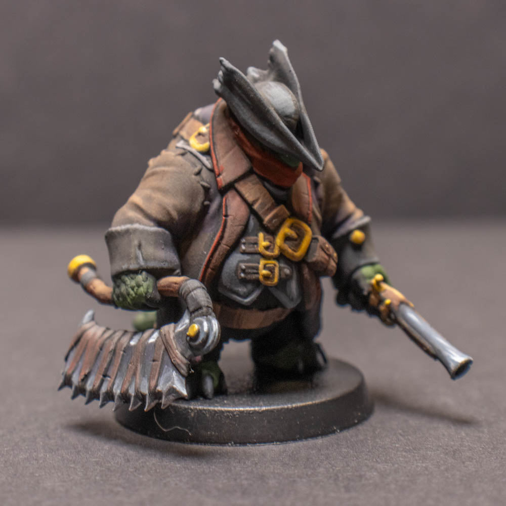 Tortle Blood Hunter, Painted Miniature
