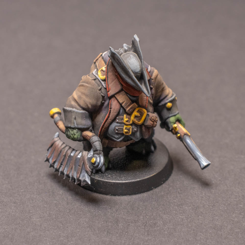 Tortle Blood Hunter, Painted Miniature