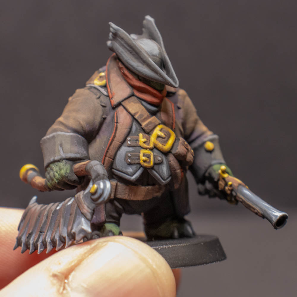 Tortle Blood Hunter, Painted Miniature