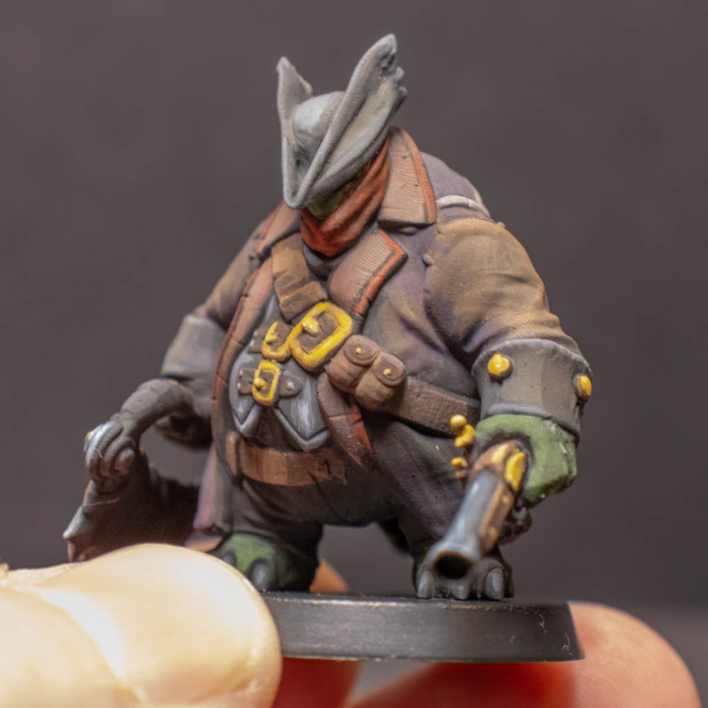 Tortle Blood Hunter, Painted Miniature