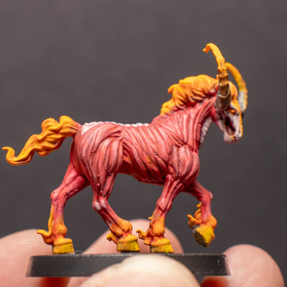 Dread Steed, Painted Miniature