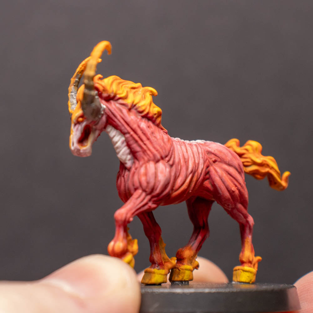 Dread Steed, Painted Miniature