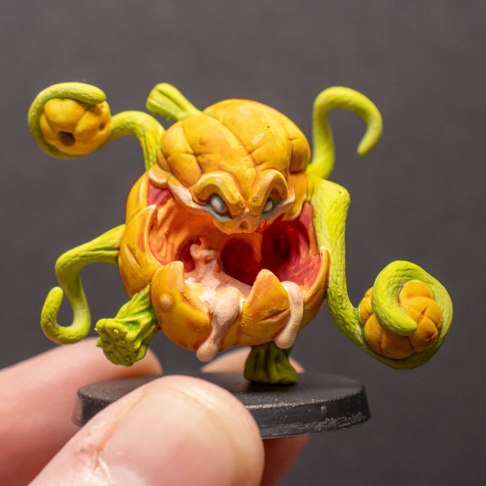 Pumpkin Abomination, Painted Miniature
