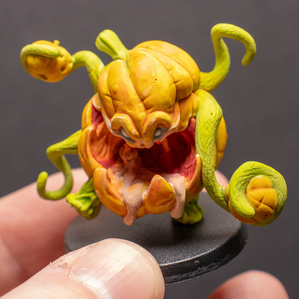 Pumpkin Abomination, Painted Miniature