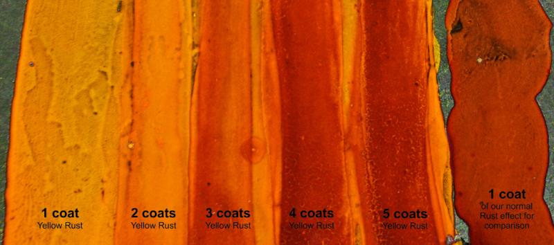 Dirty Down: Yellow Rust Effect - 25ml