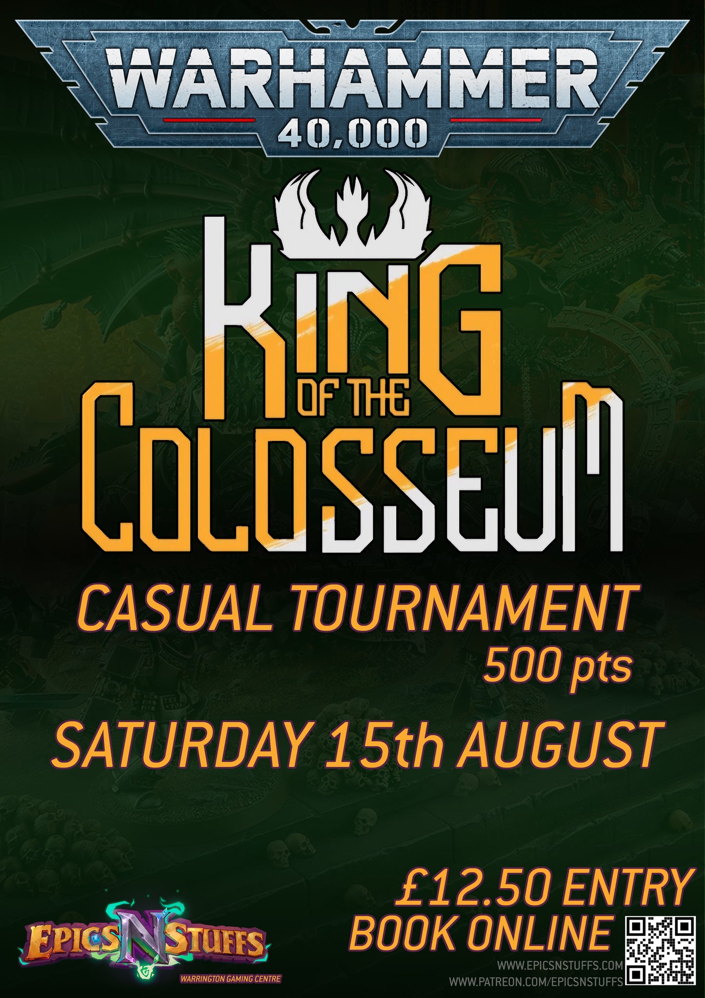 King of the Colosseum entry (15/08) x1