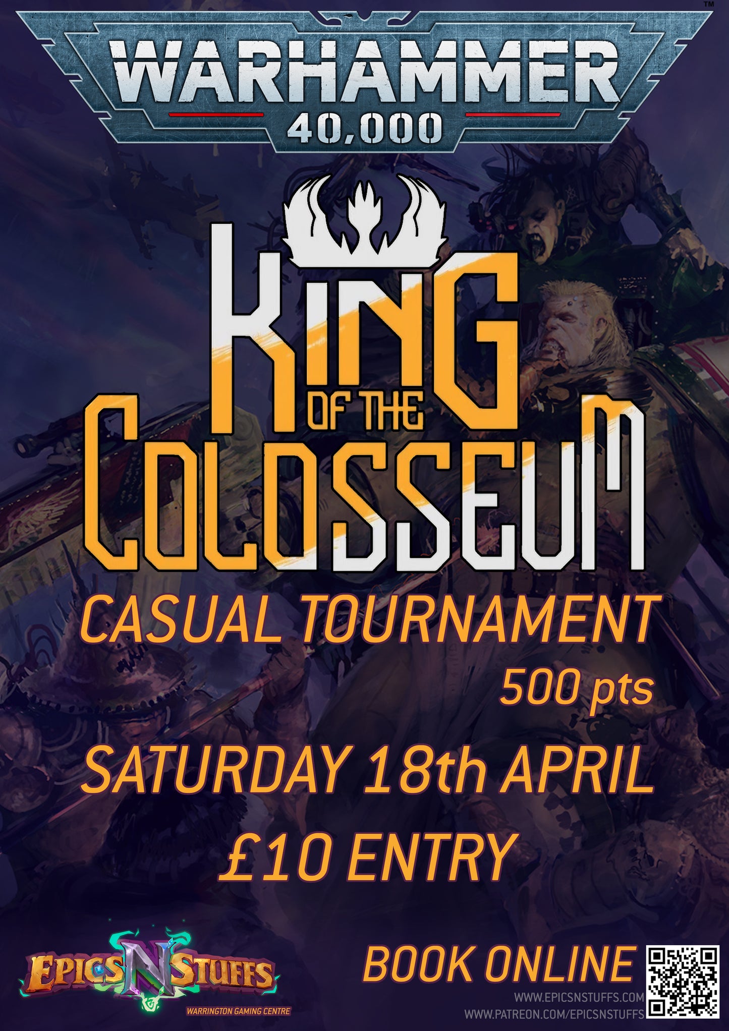 King of the Colosseum entry x1