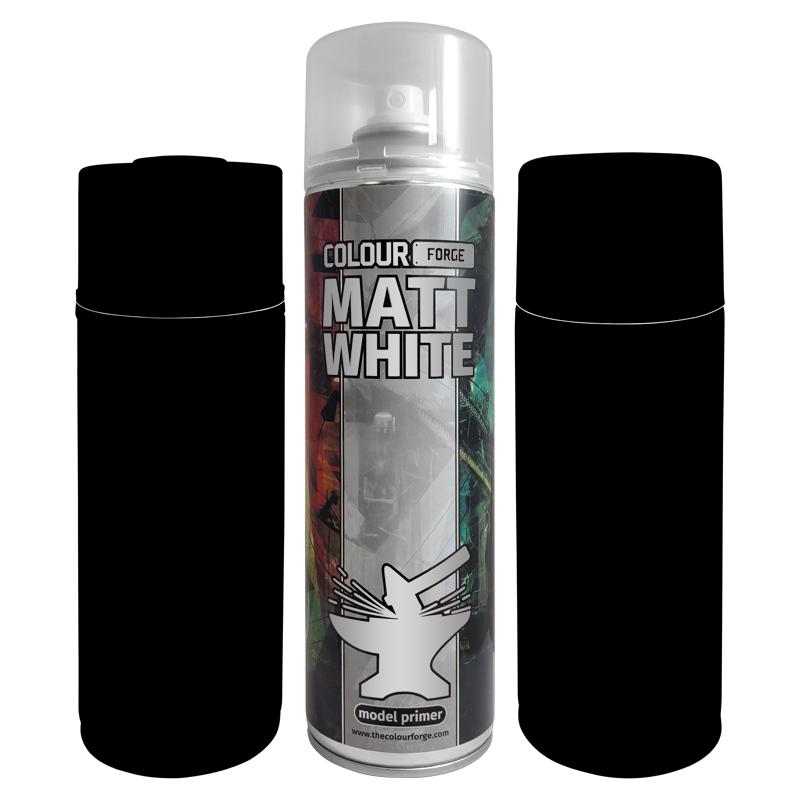 Colour Forge Matt White Spray (500ml)