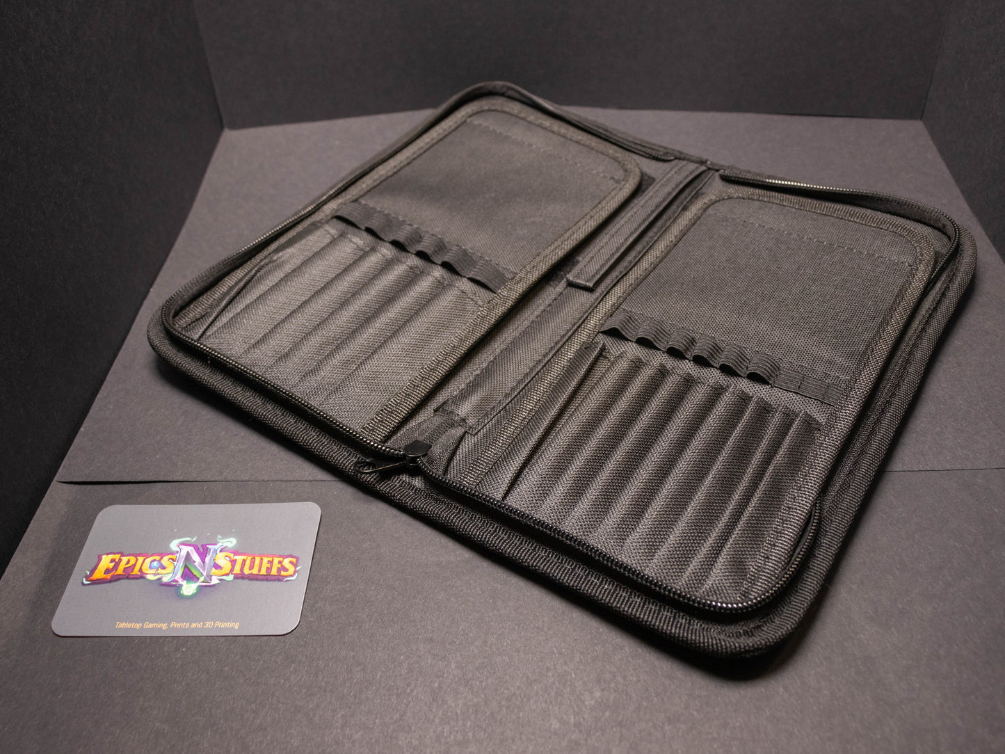 EnS - Brush Holder, 15 slot with zip