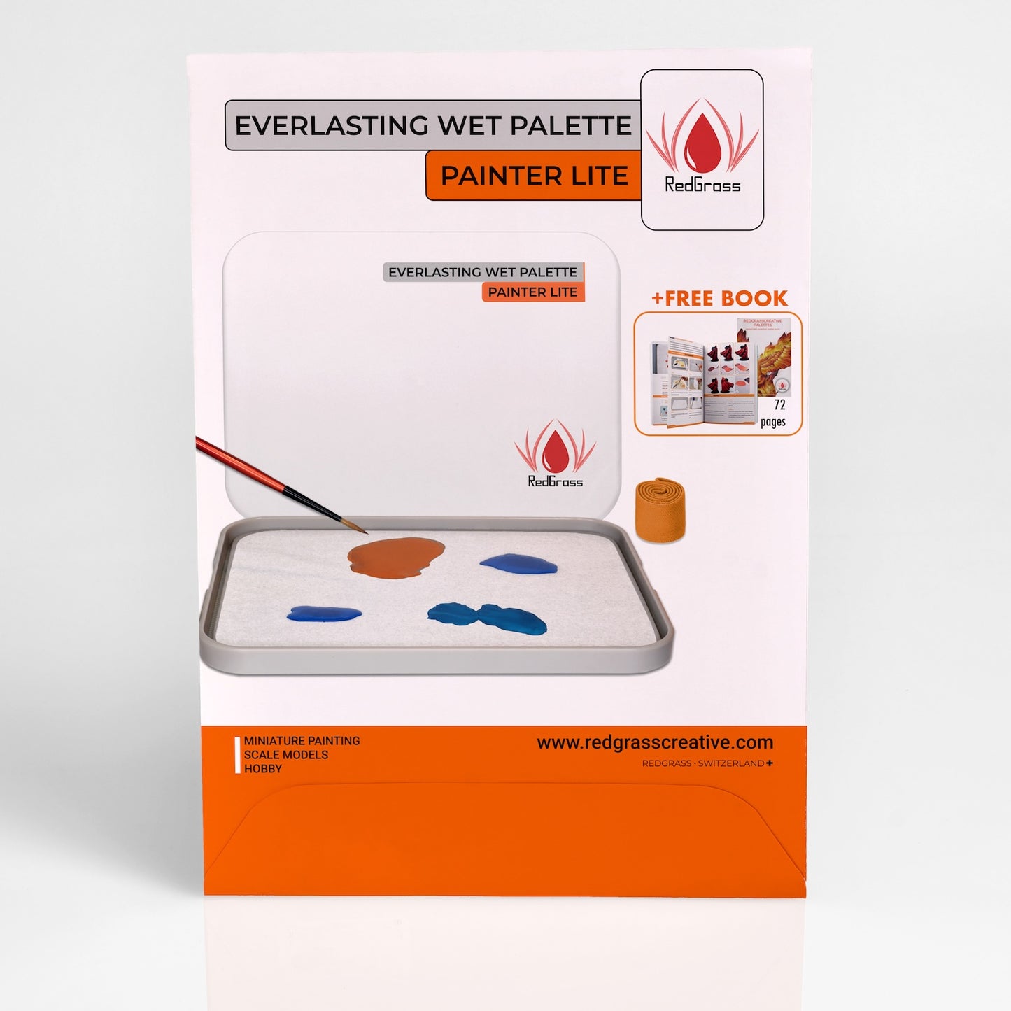 Redgrass Games - Painter Lite Wet Palette – Special Book Edition
