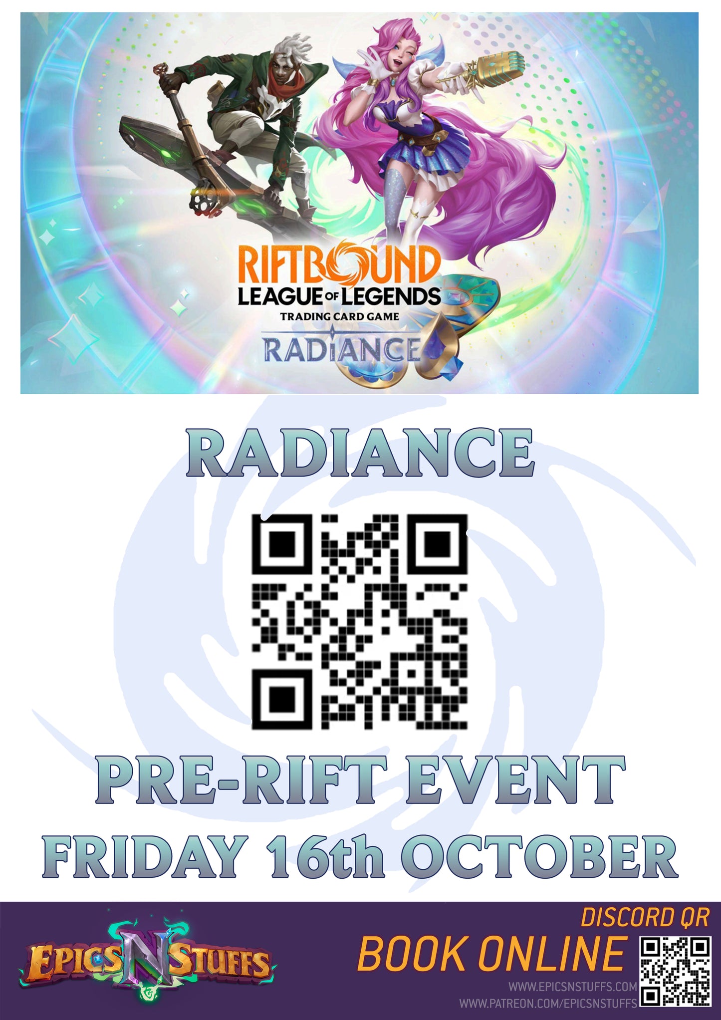 Epics 'N' Stuffs - Riftbound: Pre-Rift Event - Radiance
