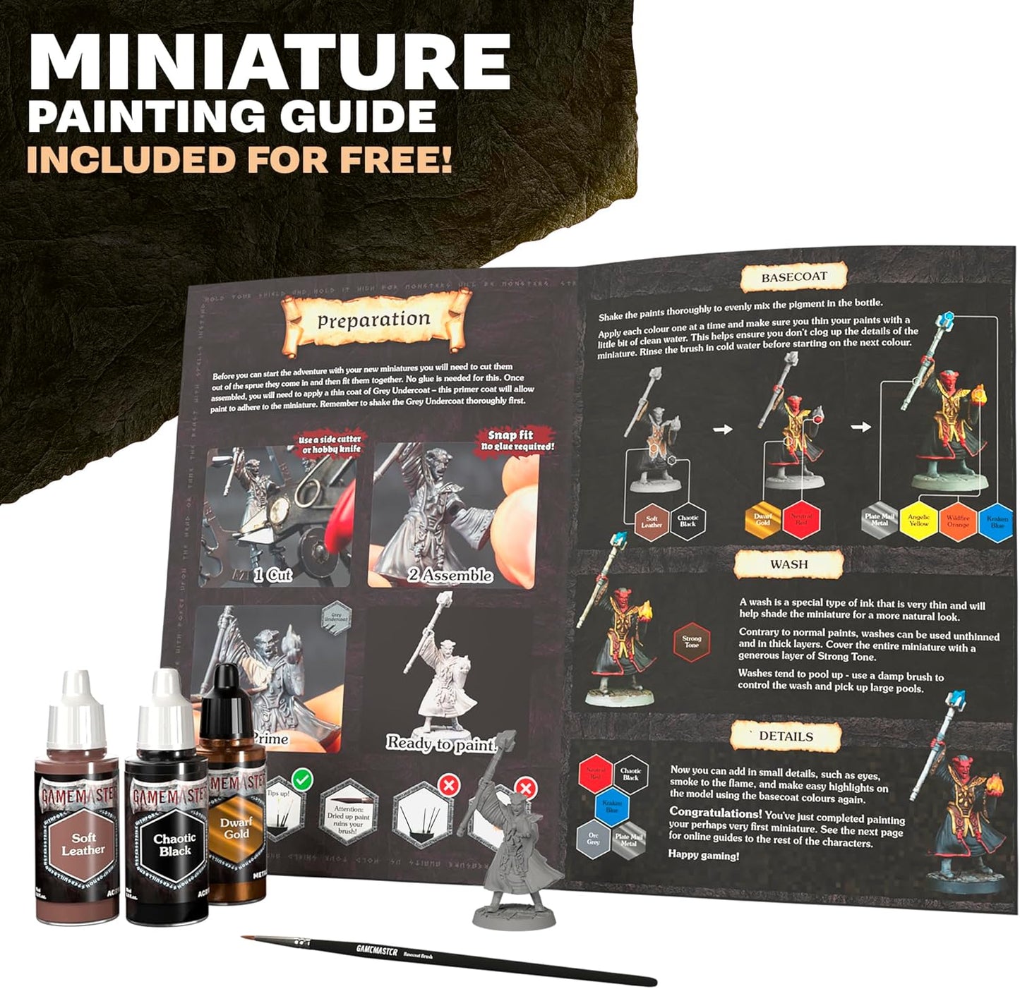 The Army Painter - GameMaster - Adventure Starter Role-Playing Paint Set