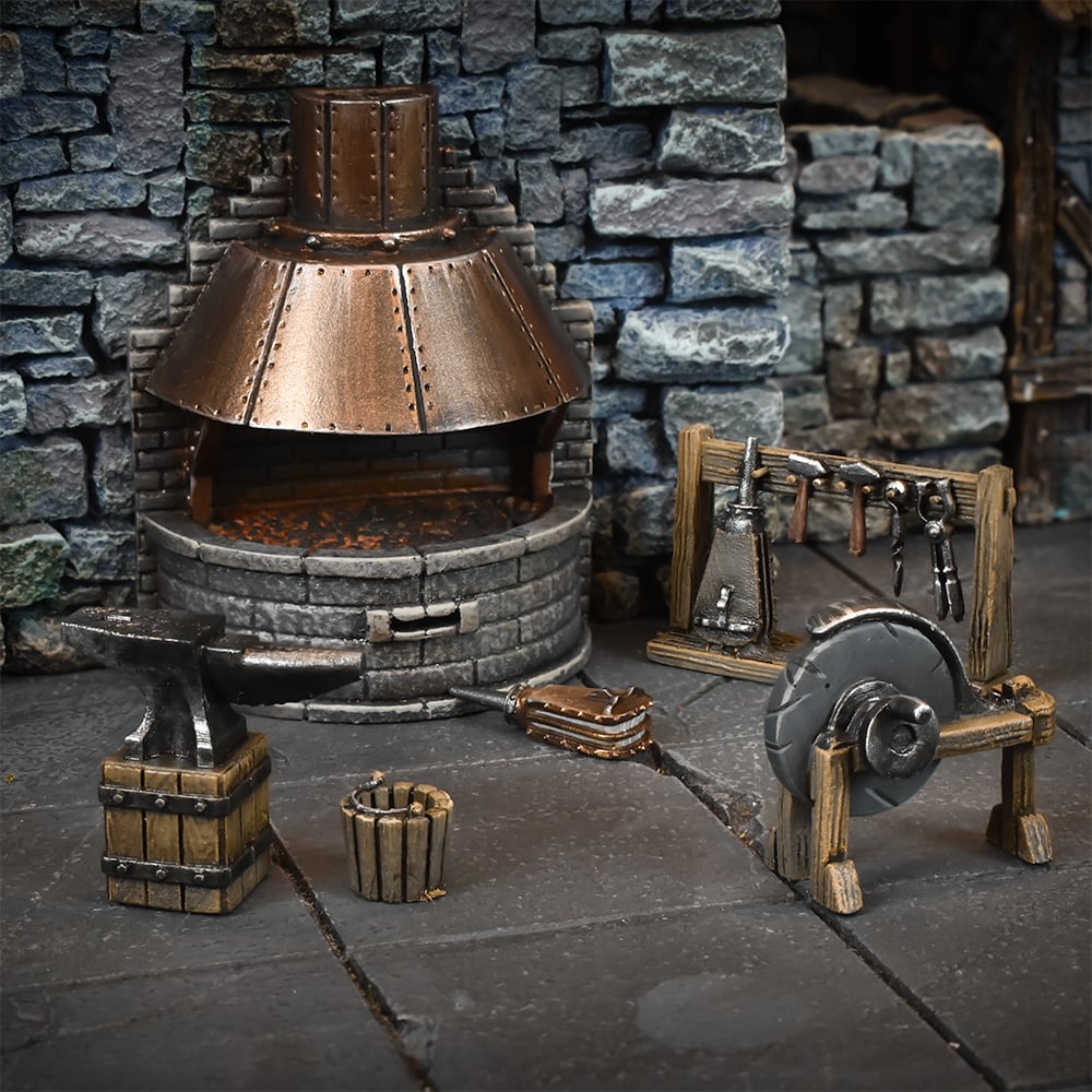 Terrain Crate: Blacksmith & Stable