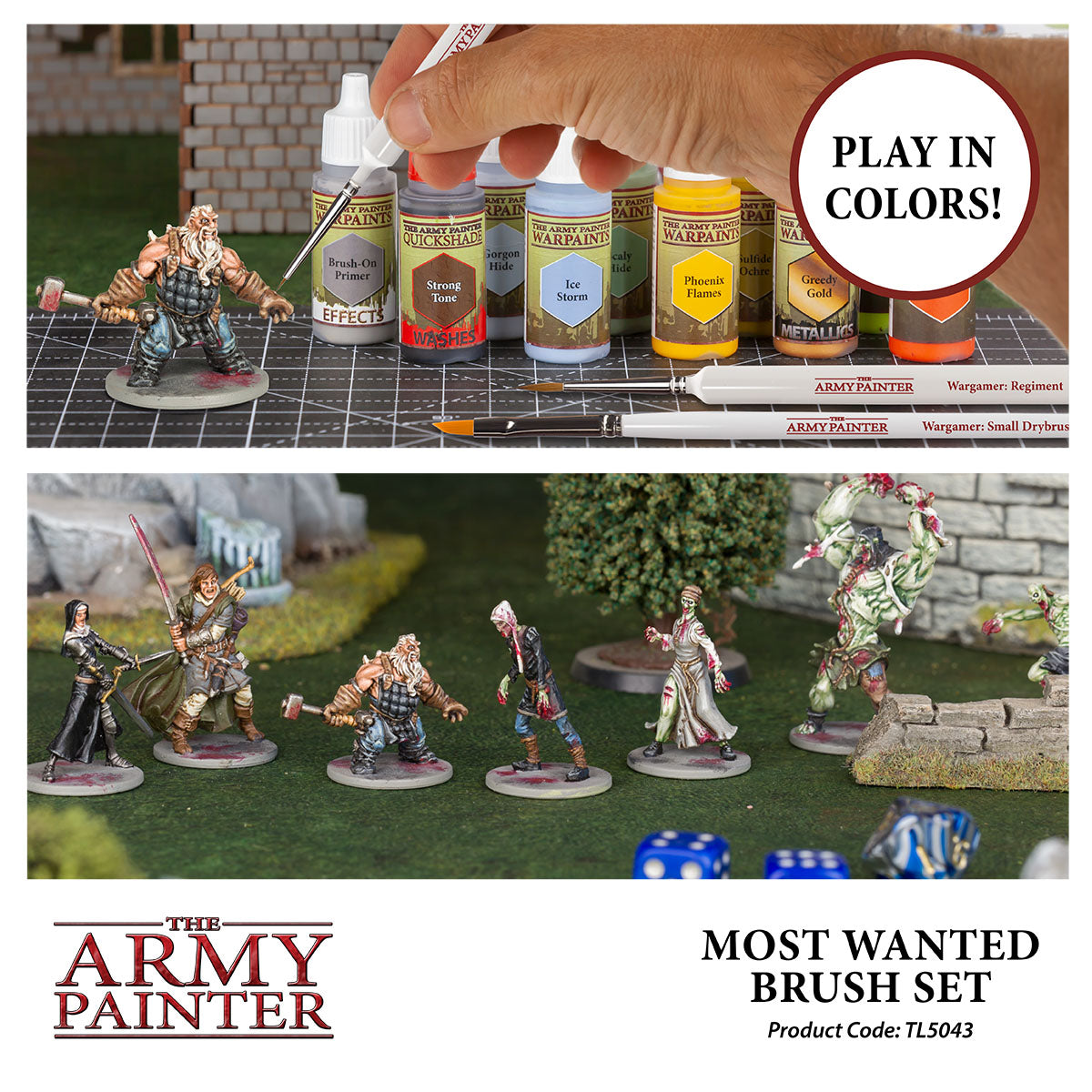 The Army Painter - Most Wanted Brush Set
