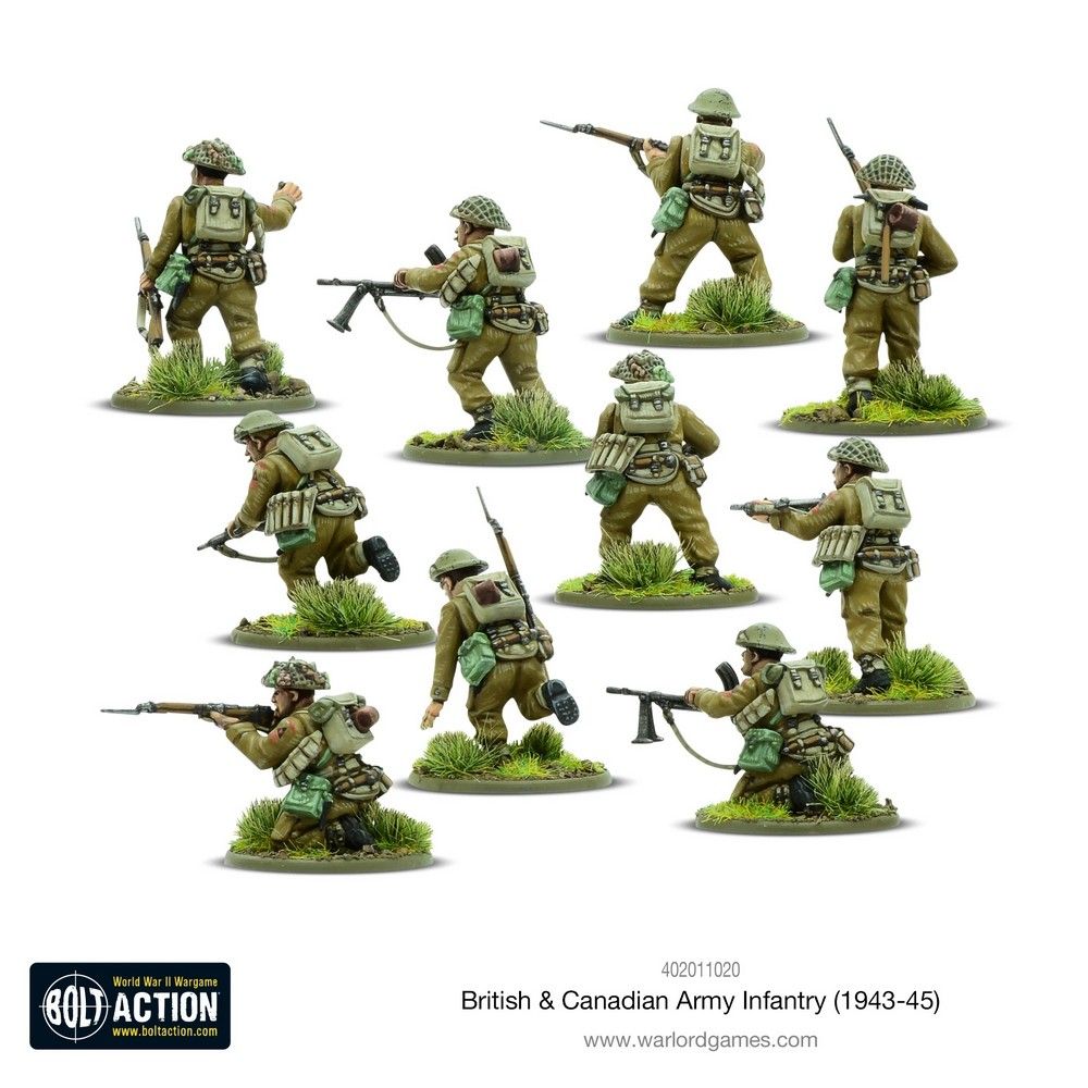 Bolt Action: British & Canadian Army Infantry (1943-45)