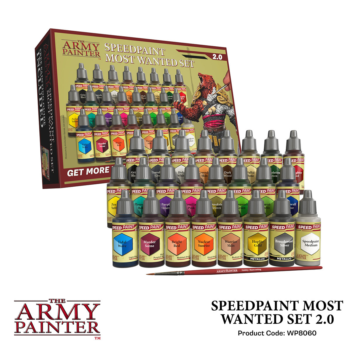 The Army Painter - Speedpaint Most Wanted Set 2.0