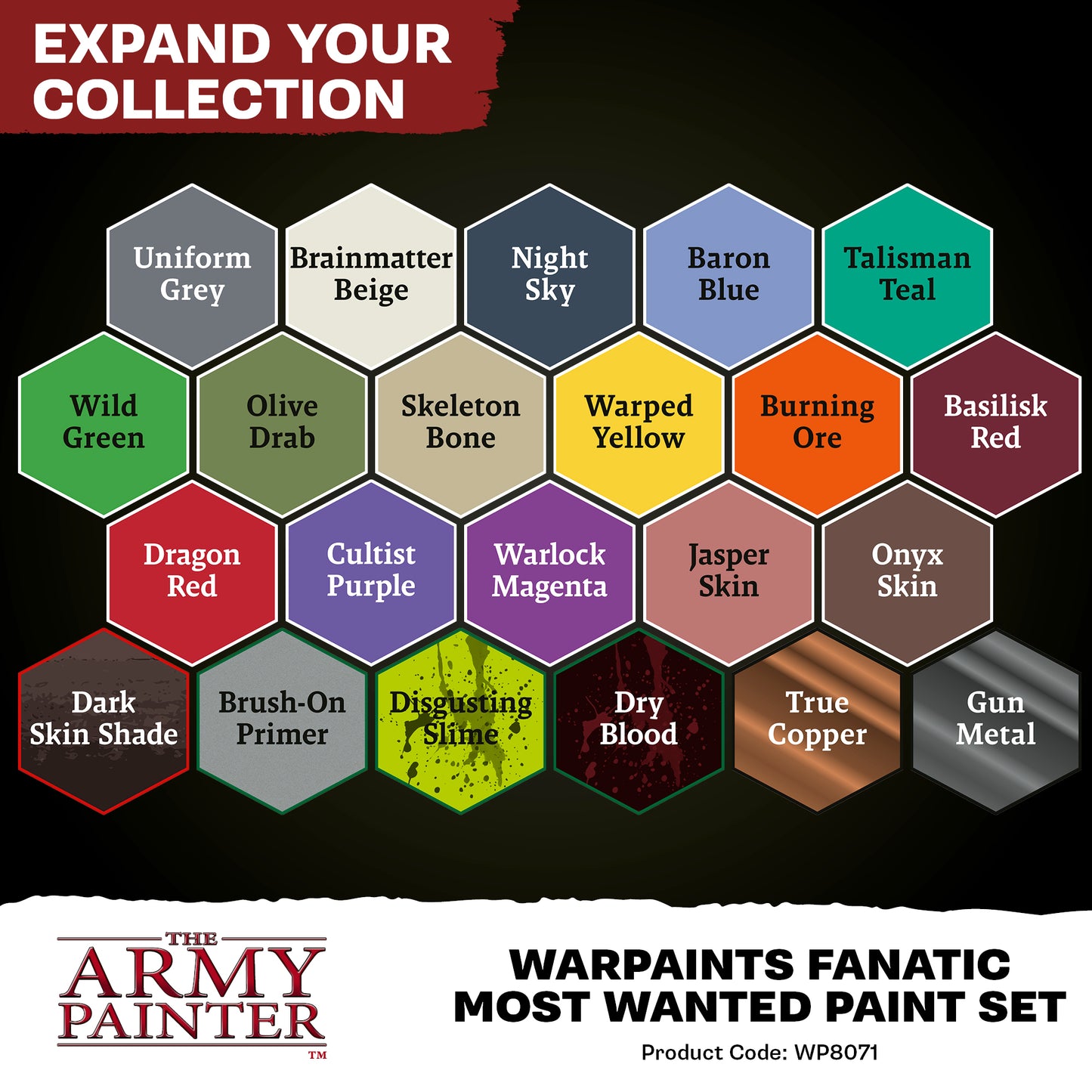 The Army Painter - Warpaints Fanatic Most Wanted Set