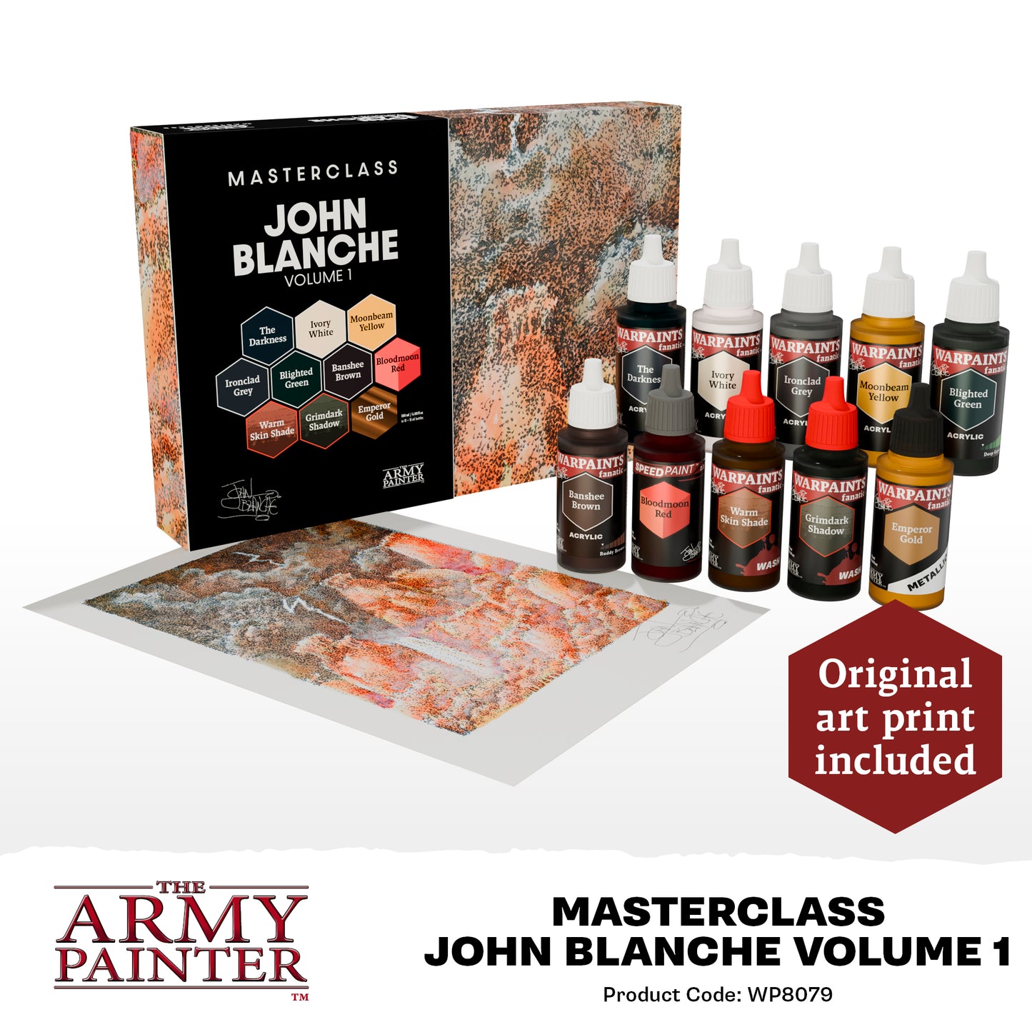 The Army Painter - Masterclass - John Blanche Volume 1 Paint Set