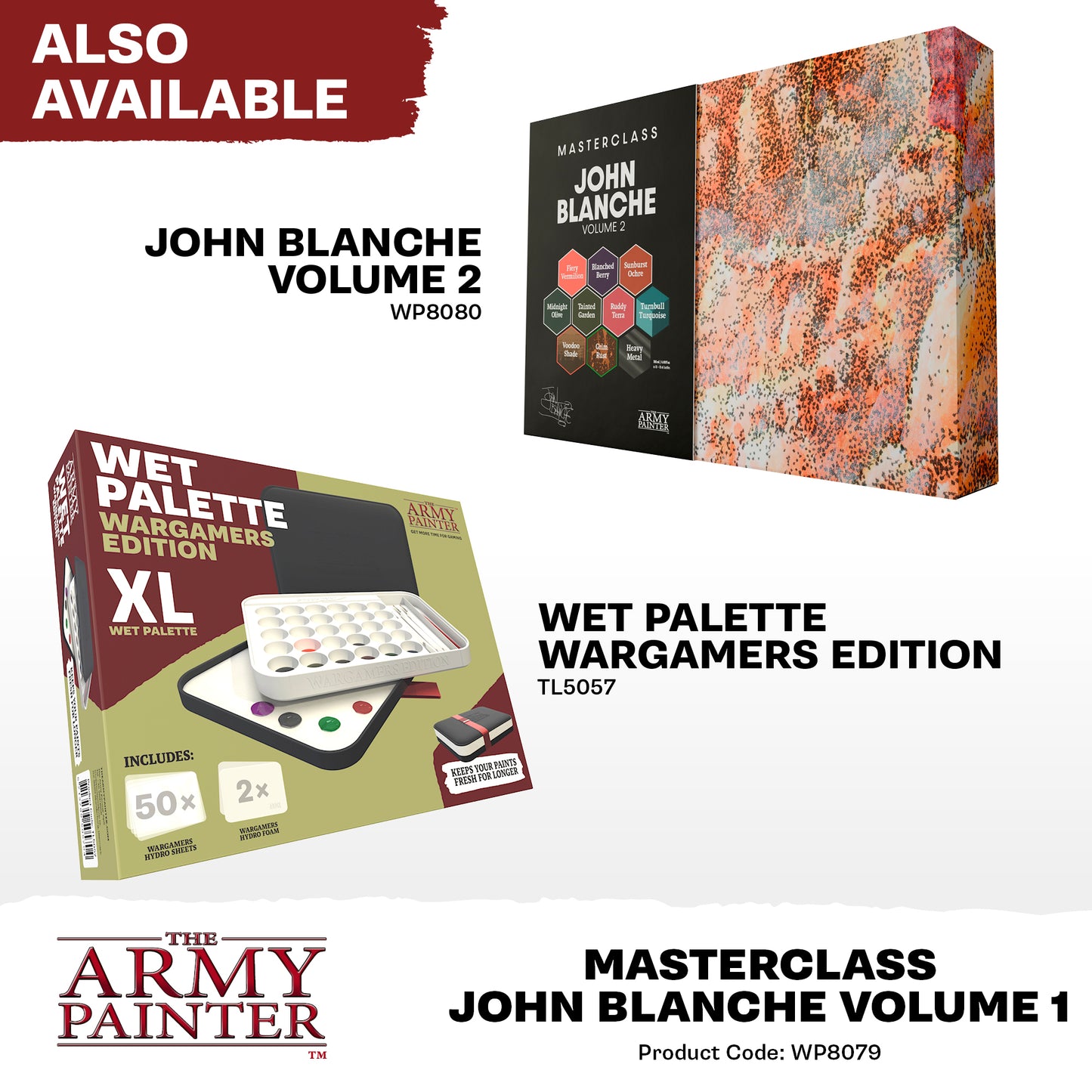 The Army Painter - Masterclass - John Blanche Volume 1 Paint Set