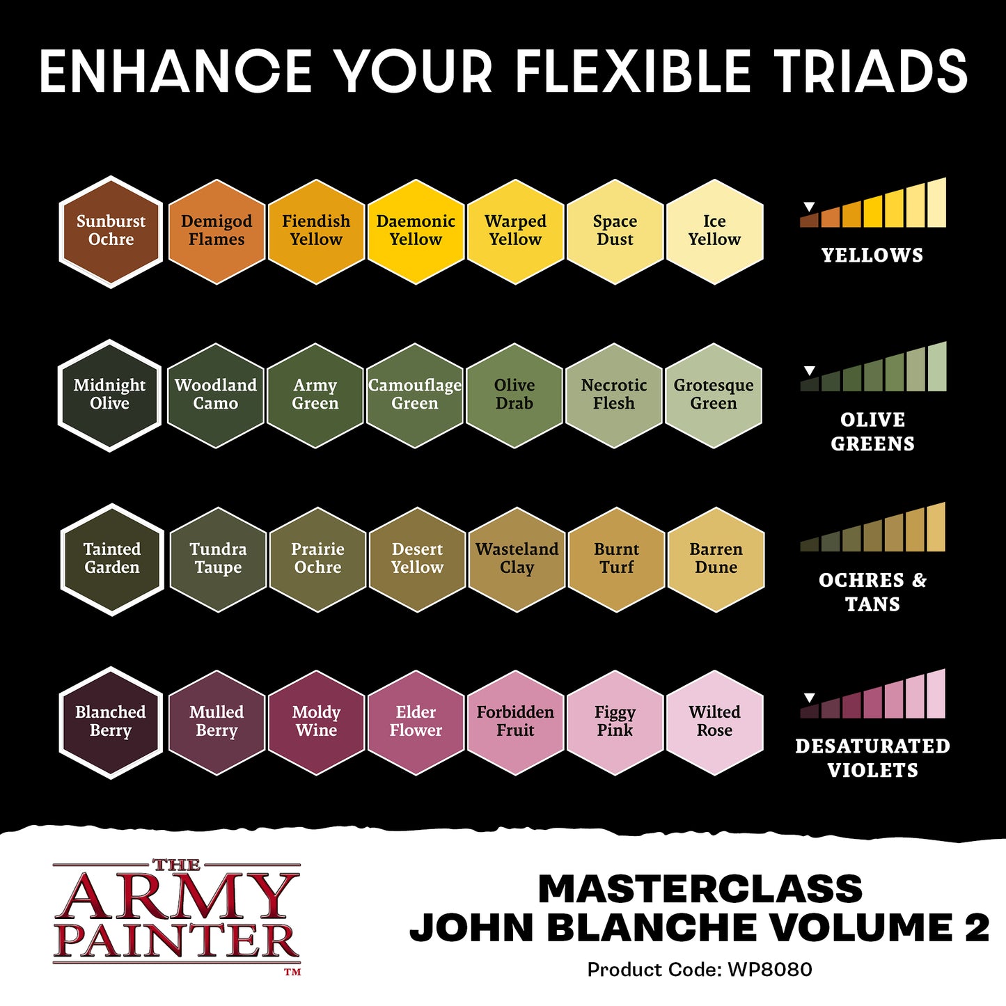 The Army Painter - Masterclass - John Blanche Volume 2 Paint Set