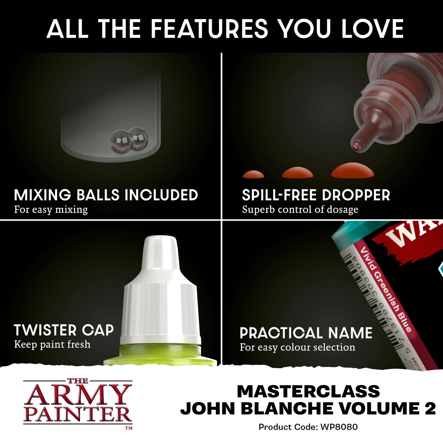The Army Painter - Masterclass - John Blanche Volume 2 Paint Set