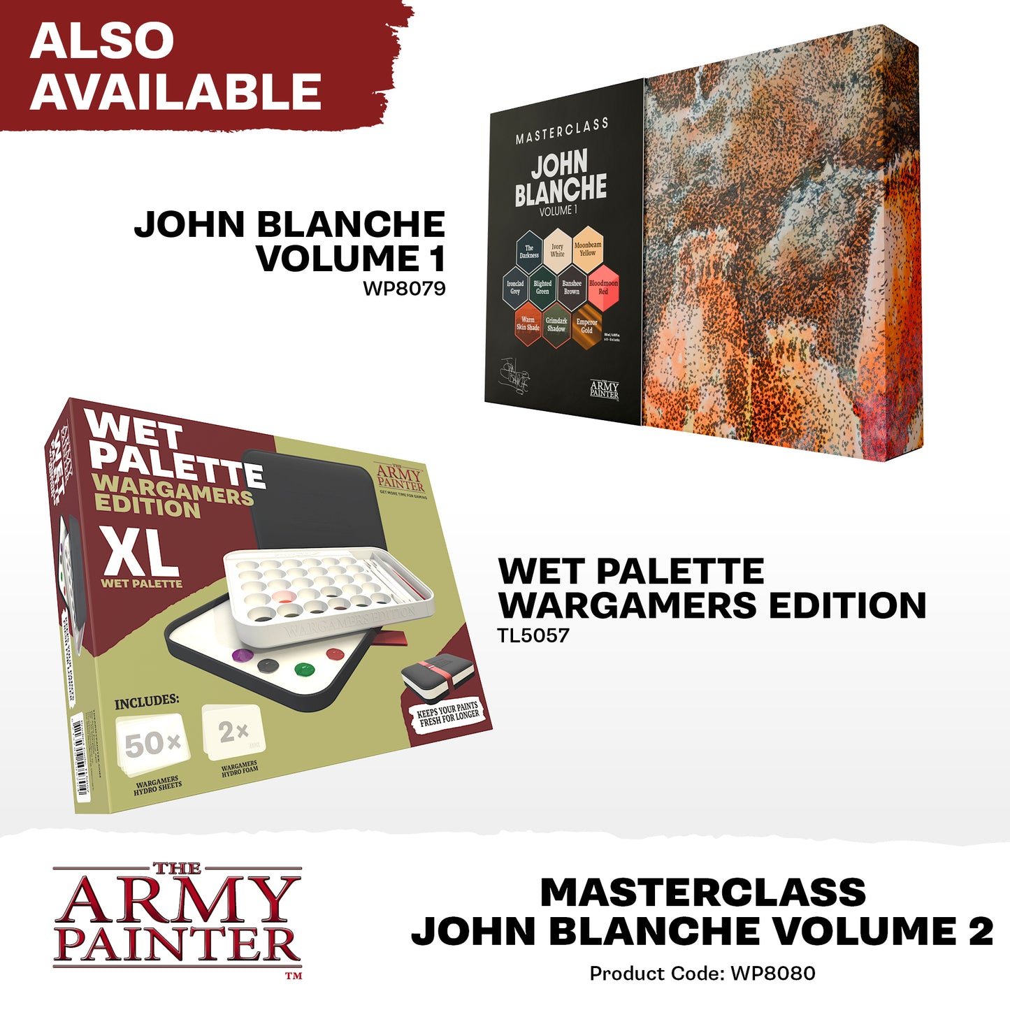 The Army Painter - Masterclass - John Blanche Volume 2 Paint Set