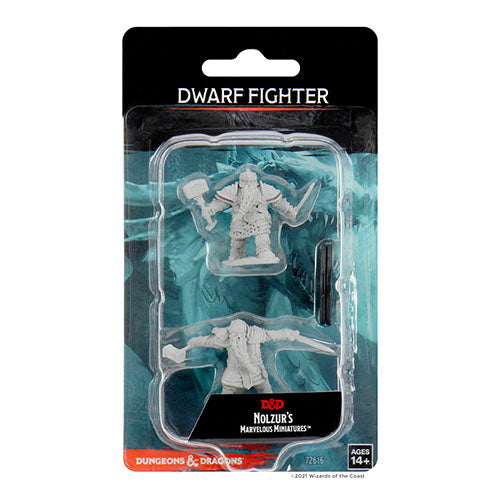 D&D Nolzur's Marvelous Miniatures: Dwarf Male Fighter