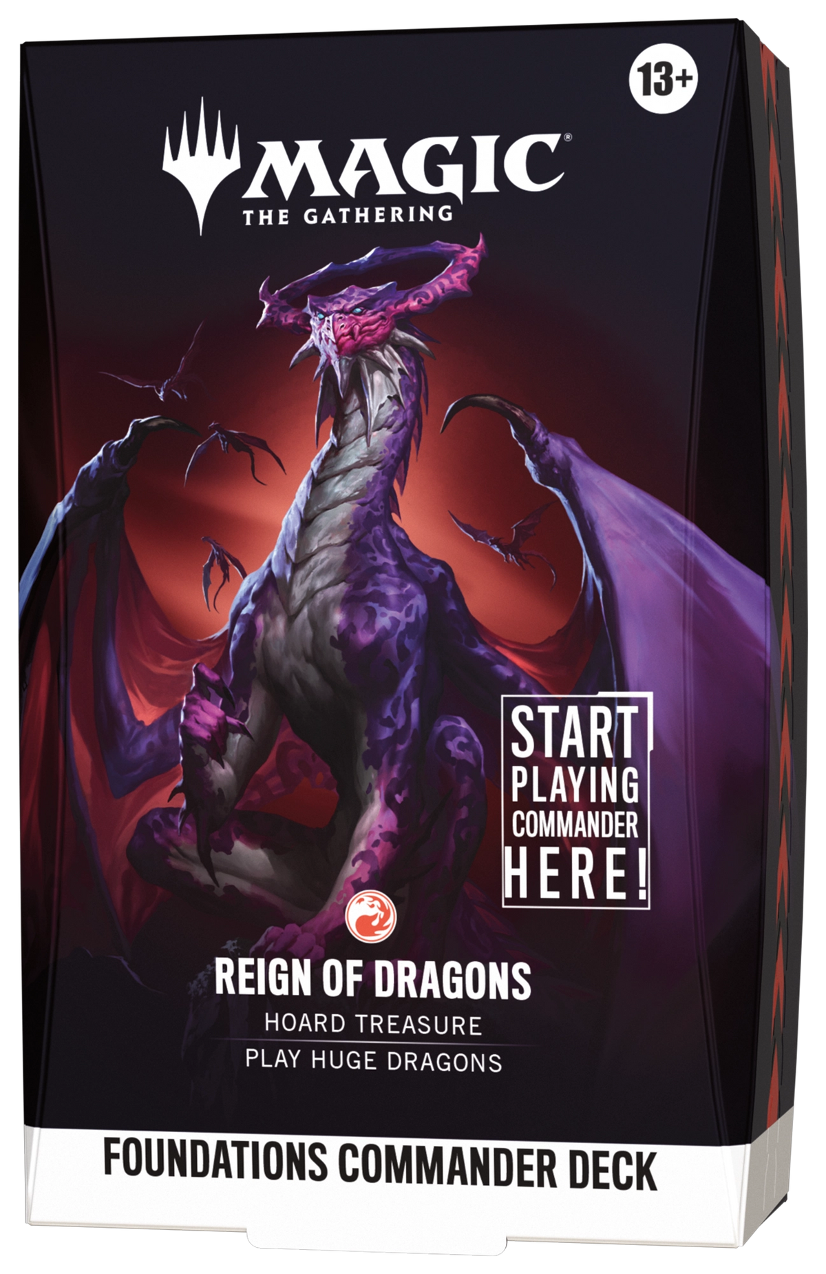 Magic: The Gathering - Reality Fracture Foundations Starter Commander Deck - Reign of Dragons