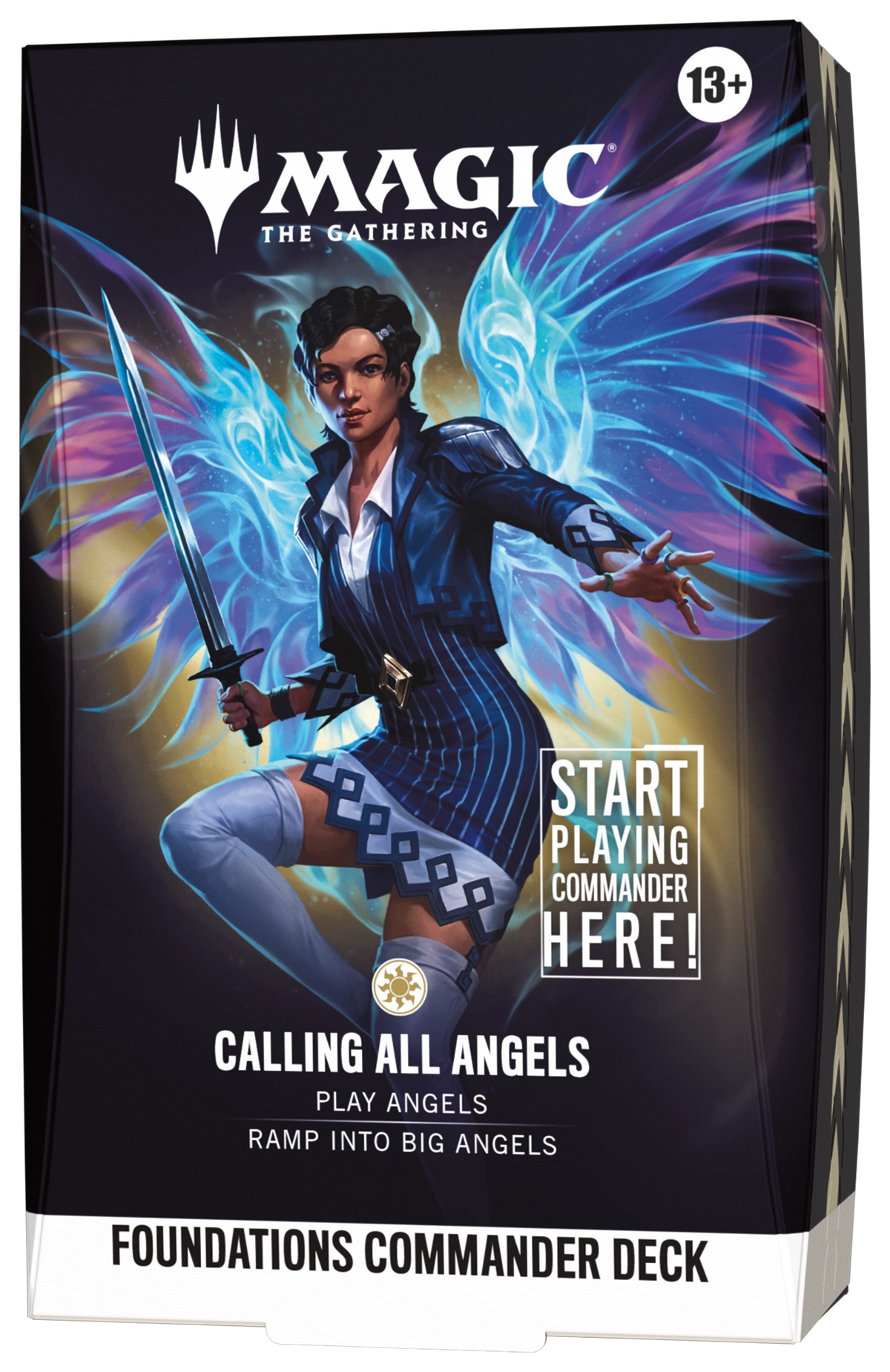 Magic: The Gathering - Reality Fracture Foundations Starter Commander Deck - Calling All Angels