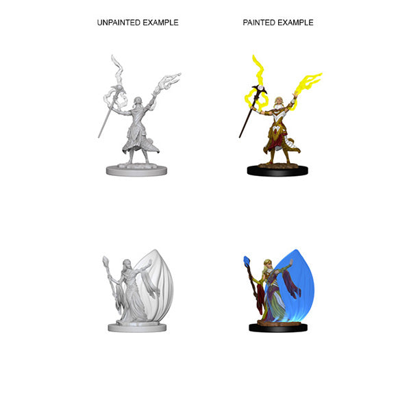 D&D Nolzur's Marvelous Miniatures: Elf Female Wizard - Wave 3