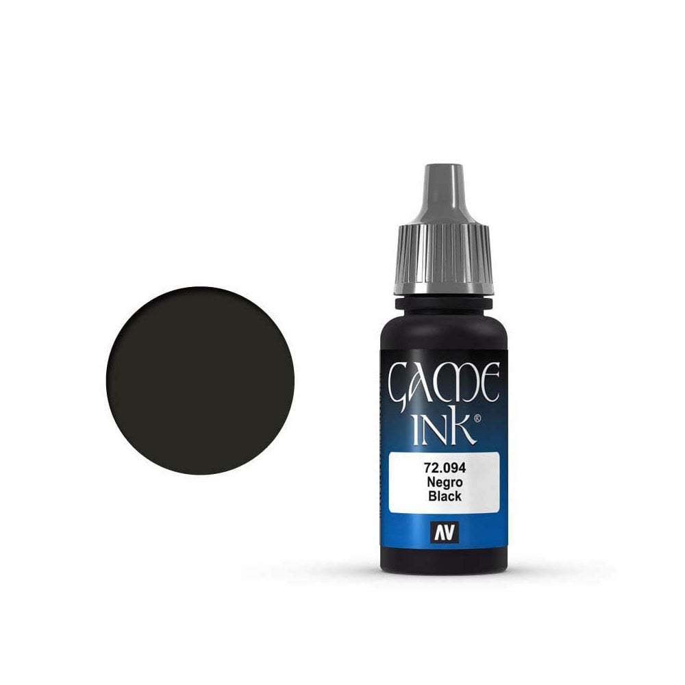 AV Vallejo Game Ink 17ml - Black