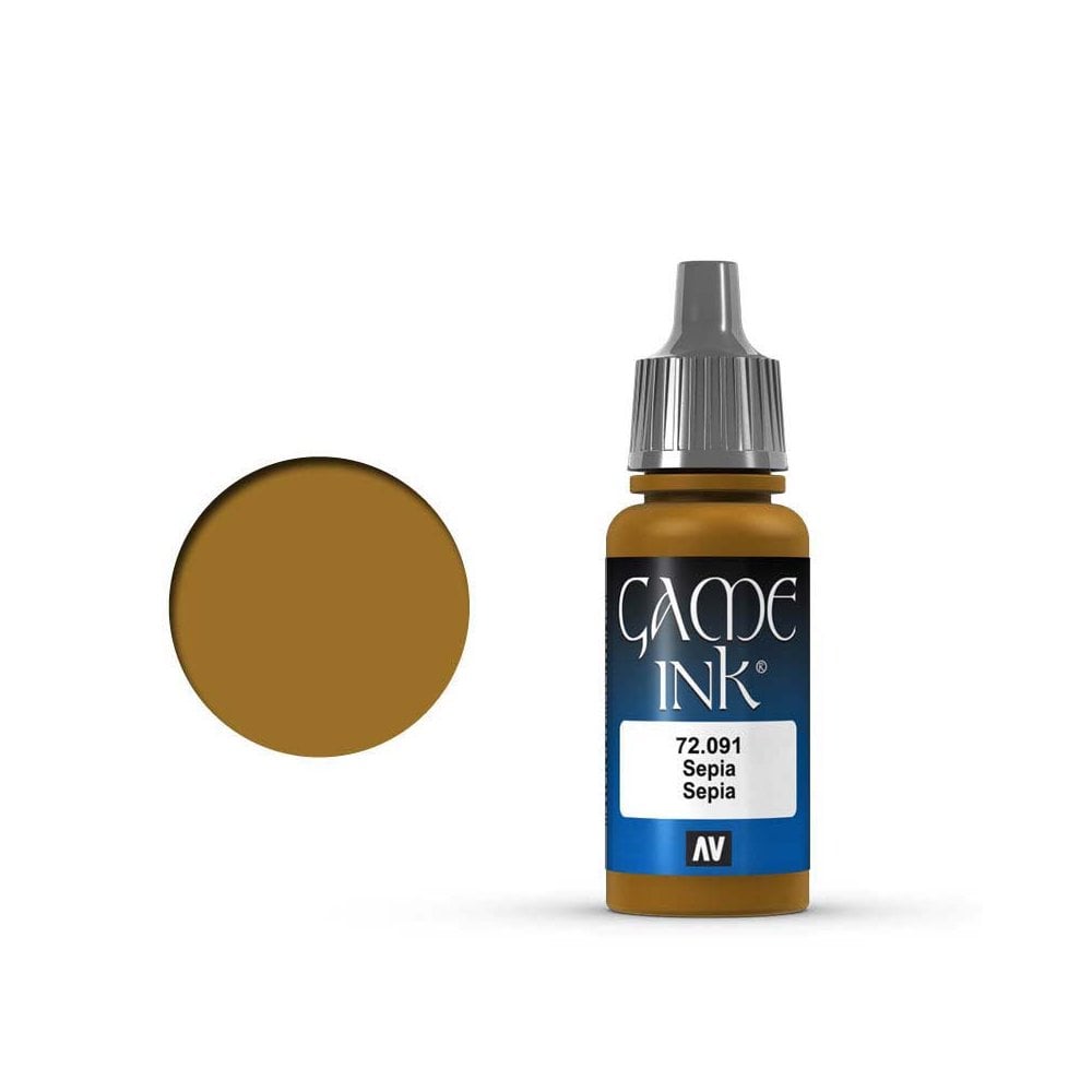 AV Vallejo Game Ink 17ml - Sepia