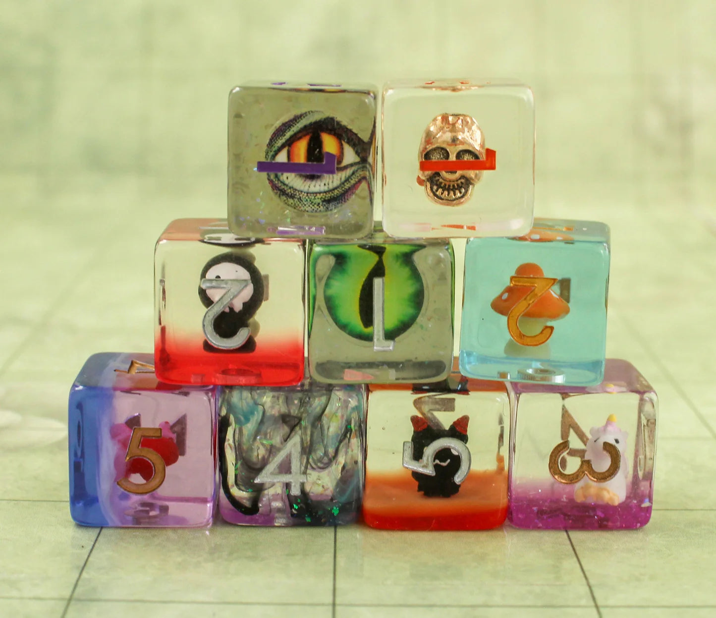 Filled Mystery Dice Bag