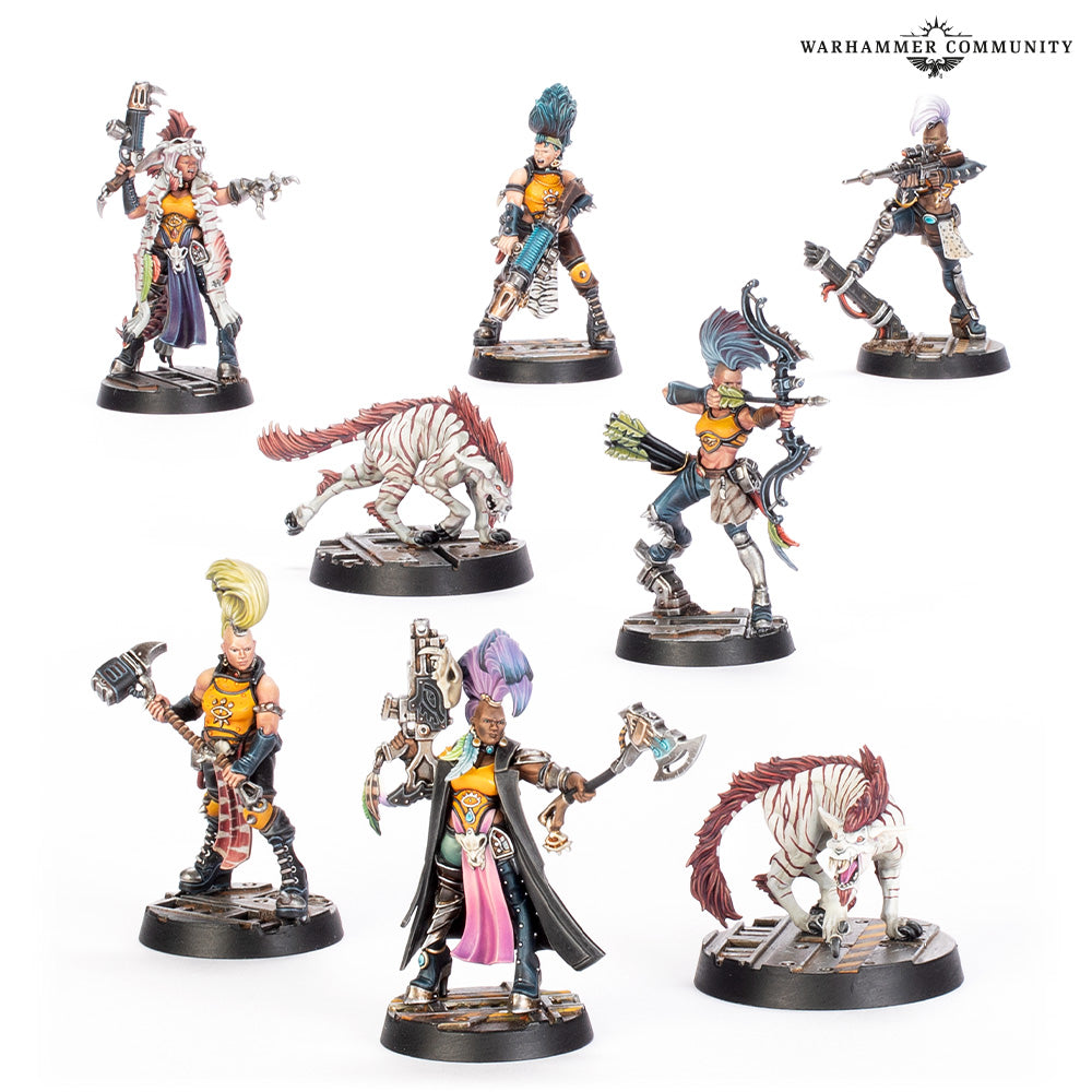 Necromunda: Escher Matriarchs & Phyrr Cats