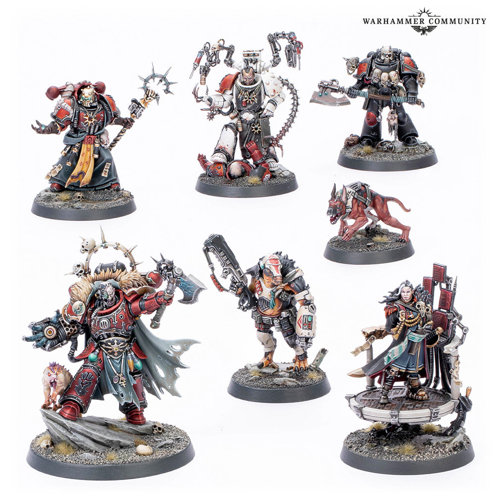 Chaos Space Marines: Huron Blackheart and the Masters of the Maelstrom