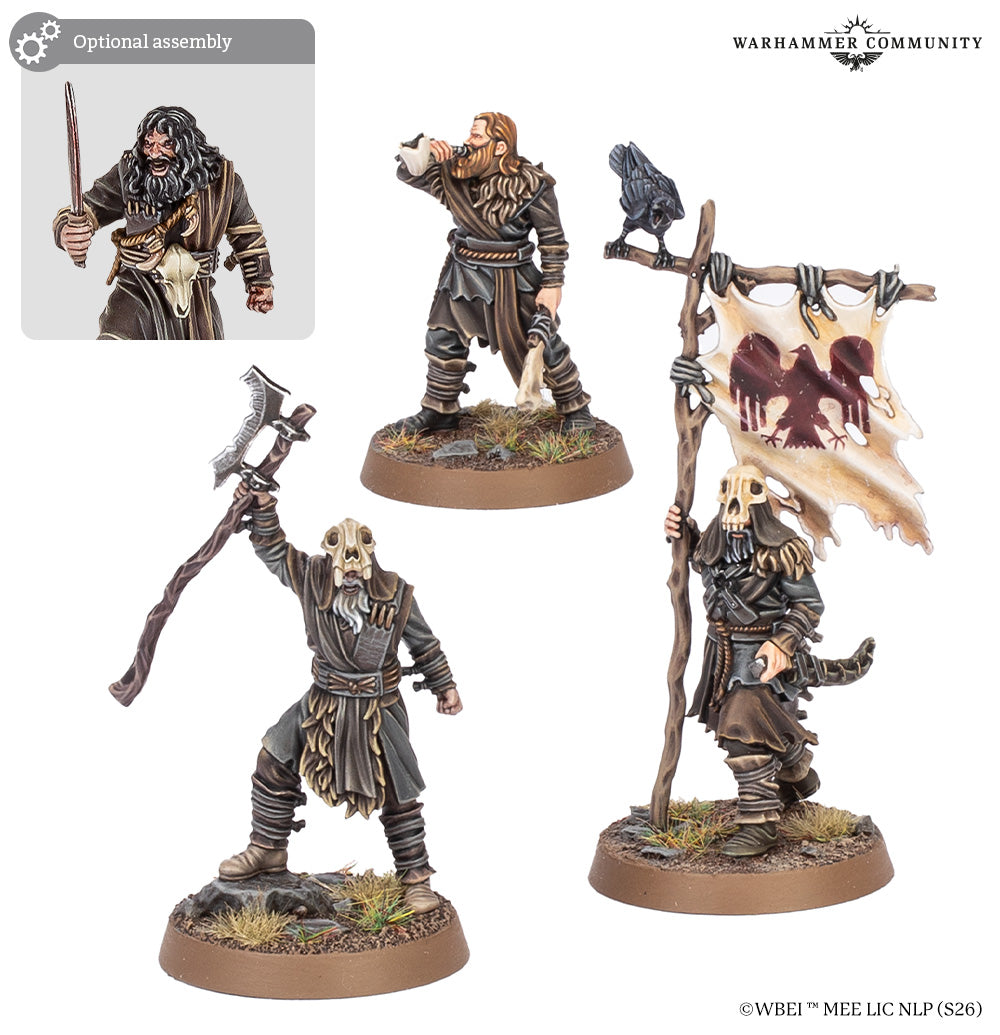 Middle-Earth: Hill Tribesmen Commanders