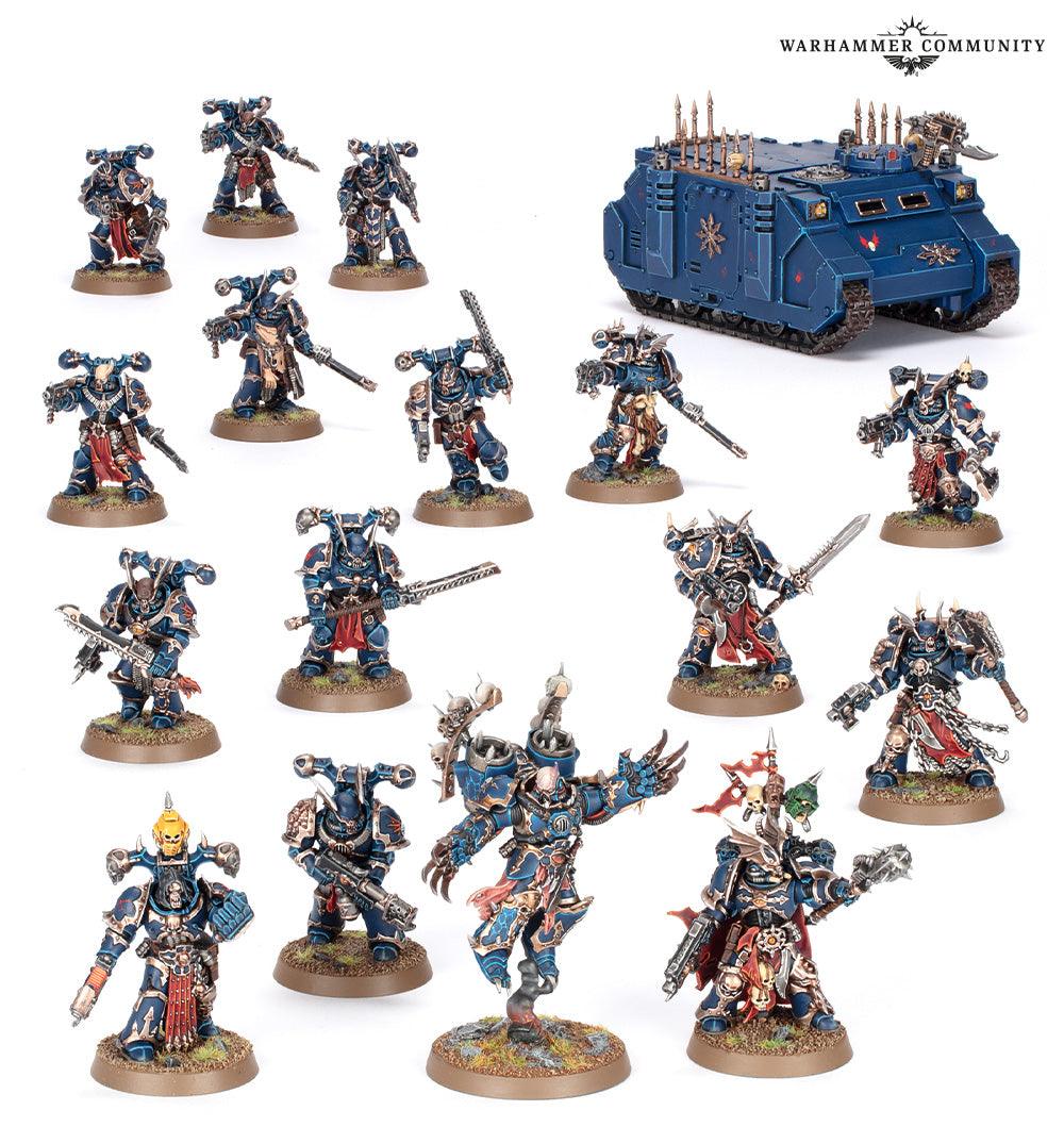 Chaos Space Marines: Combat Patrol Night Lords