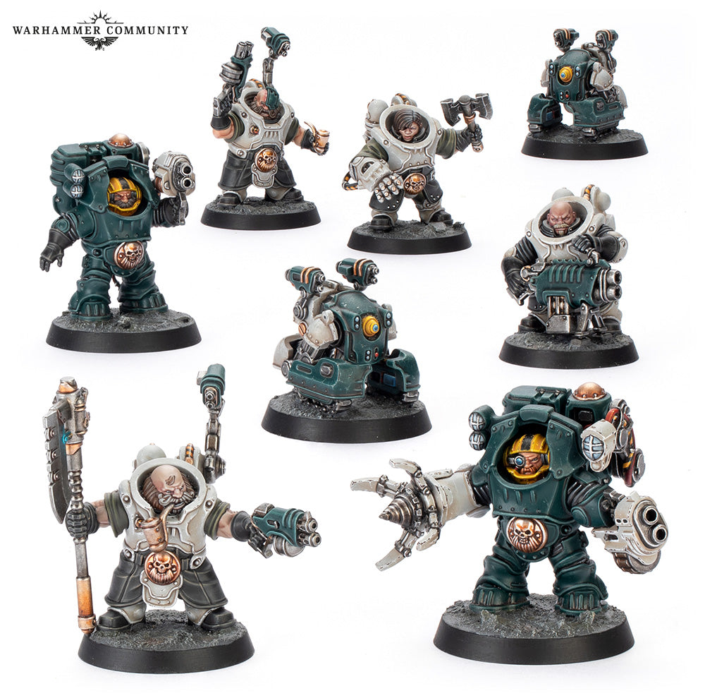 Necromunda: Ironhead Squat Charter Masters and Drill Masters