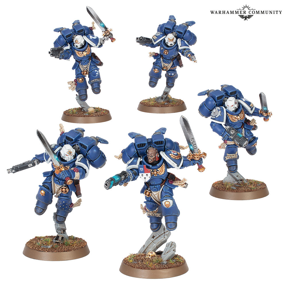 Space Marines: Vanguard Veteran Squad w/Jump Packs