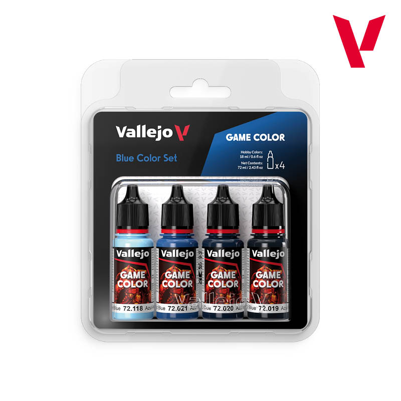 Vallejo Game Color Set - Blue Color Set