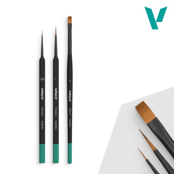 Vallejo Precision - Brush Starter Set - B03990