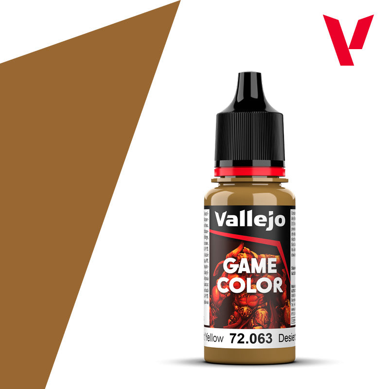 AV Vallejo Game Color 18ml - Desert Yellow