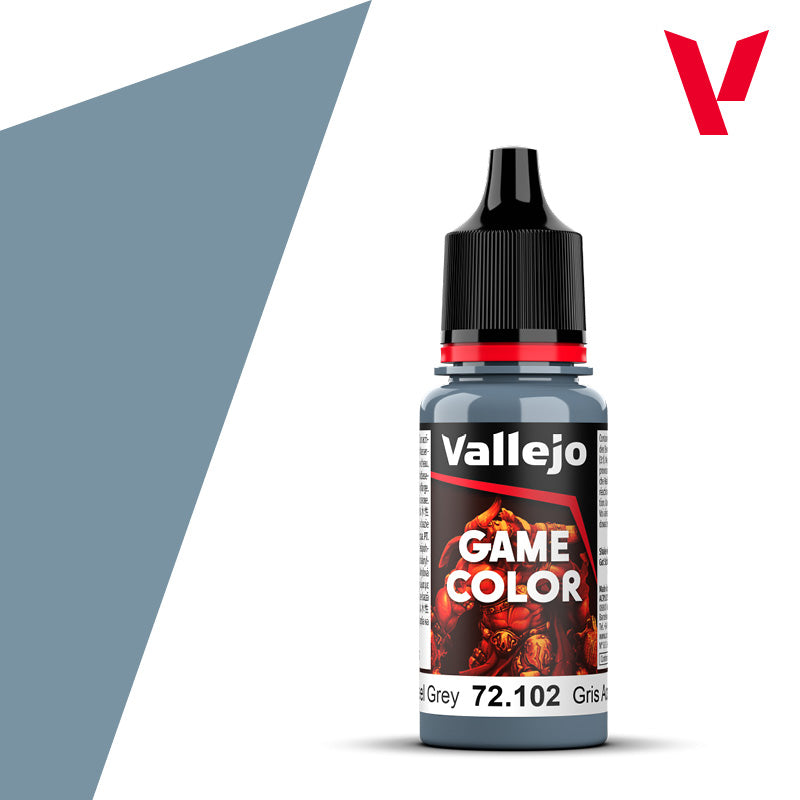 AV Vallejo Game Color 18ml - Steel Grey