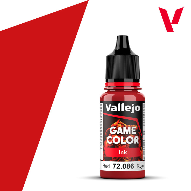AV Vallejo Game Color Ink 18ml - Red