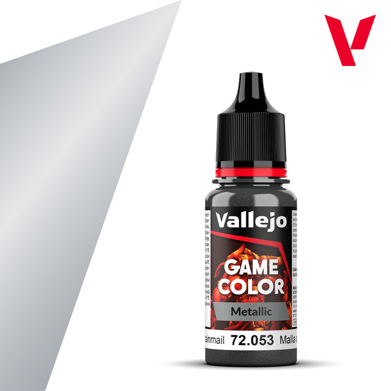 AV Vallejo Game Color Metallic 18ml - Chainmail