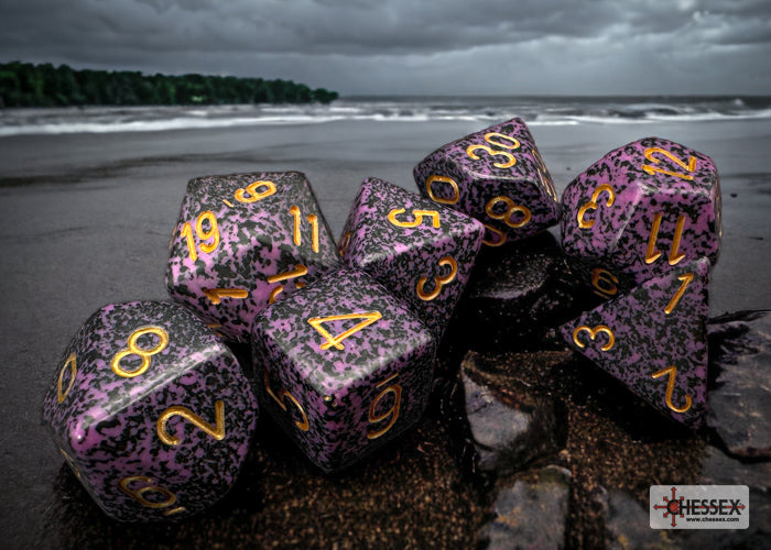 Chessex - Speckled Polyhedral 7 Dice Set - Hurricane